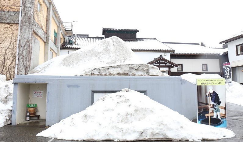 Tamagawa snow storage 